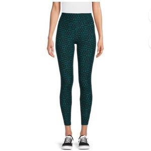 No Boundaries love print Sueded Ankle Legging Juniors Women high rise new small